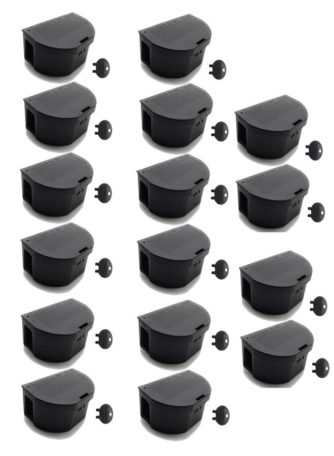 Ven-Trap 16 Pack - Mouse Bait Stations – Mice, Moles or Small Rodent Traps – Reusable Indoor Rodent Control - Image 1